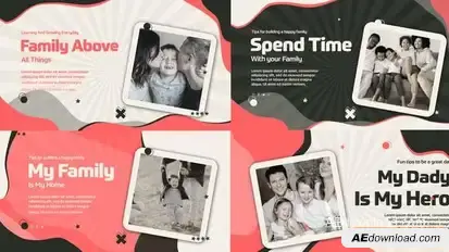 Family Home Intro Openers template preview