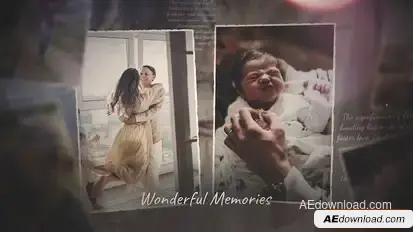 Family Memory Album Openers template preview