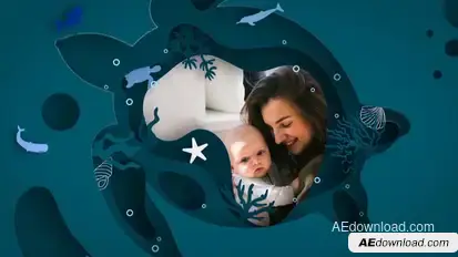 Family Photo Slideshow Video Displays template preview