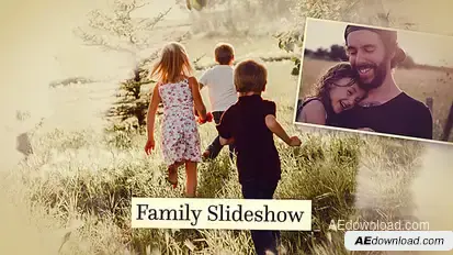 Family Slideshow Openers template preview