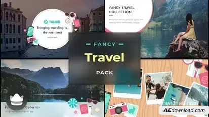 Fancy Travel Pack - After-Effects Template Openers template preview