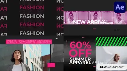 Fashion Apparel Opener | After Effects Openers template preview