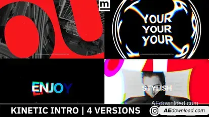 Fashion Beat Promo Titles template preview