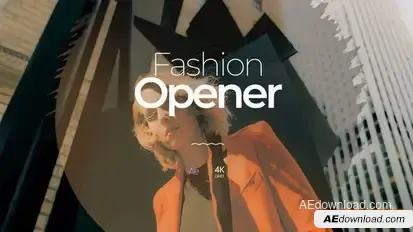 Fashion Brand Minimal Slideshow Openers template preview