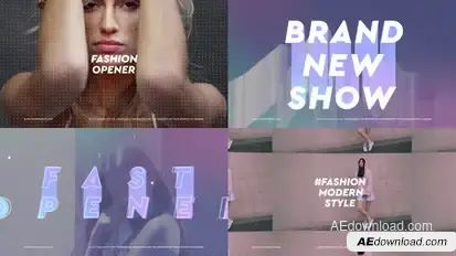 Fashion Brand Show Opener Openers template preview
