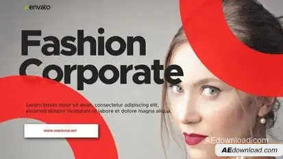 Fashion Corporate Presentation Openers template preview