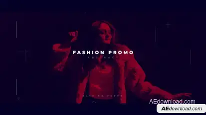 Fashion Dark Trendy Promo broadcast-packages template preview