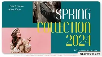 Fashion Demoreel - Spring Collection Openers template preview