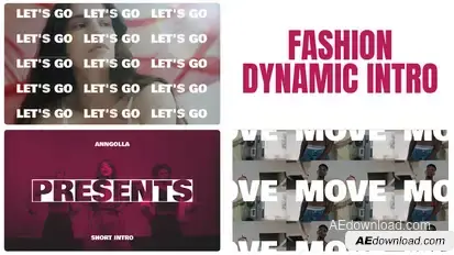 Fashion Dynamic  Intro Openers template preview