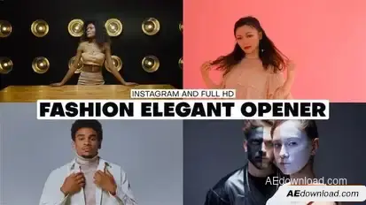 Fashion Elegant Opener Openers template preview