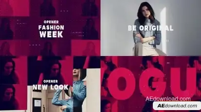 Intro - Fashion Openers template preview
