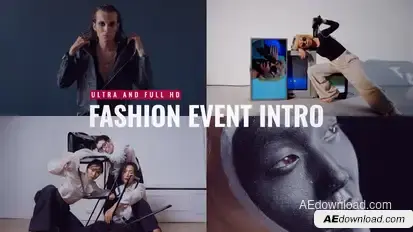 Fashion Event Intro Openers template preview