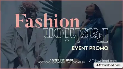 Fashion Event Promo Product Promo template preview