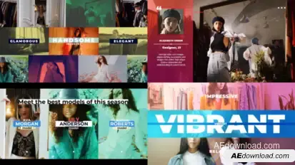 Fashion Events Promo for After Effects Product Promo template preview