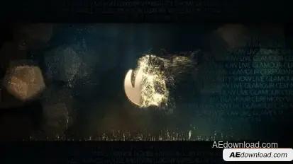 Fashion Golden Logo Teaser Openers template preview