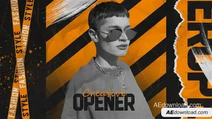 Fashion Grunge Opener Openers template preview