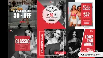 Fashion Instagram Post Product Promo template preview