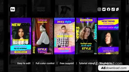 Fashion Instagram Reels Product Promo template preview