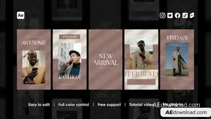 Fashion Instagram Reels Product Promo template preview