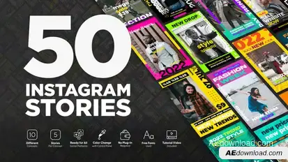 Fashion Instagram Stories Product Promo template preview