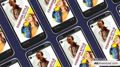 Fashion Instagram Stories Openers template preview