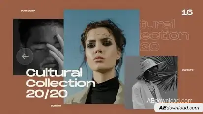 Fashion Interface Animation Openers template preview