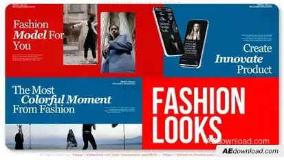 Fashion Looks Promo broadcast-packages template preview