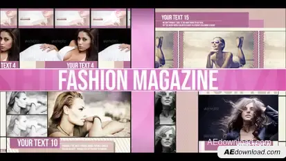 Fashion Magazine (Dynamic Slideshow) Openers template preview