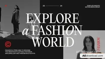 Fashion Magazine Promo Openers template preview