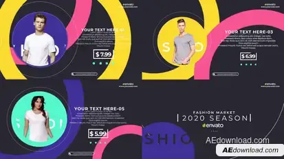 Fashion Market Promo Product Promo template preview