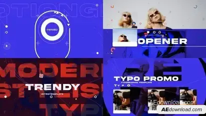 Fashion Model Opener Openers template preview