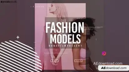 Fashion Models Opener Openers template preview