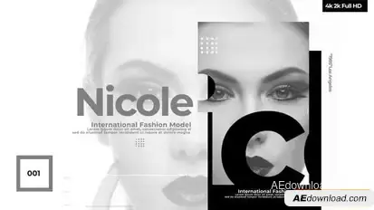 Fashion Models Portfolio Openers template preview