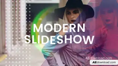 Fashion Modern Slideshow Video Displays template preview