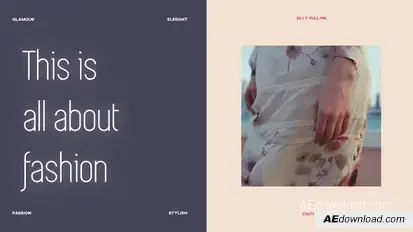 Fashion Opener broadcast-packages template preview