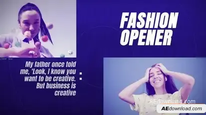 Fashion Opener Openers template preview