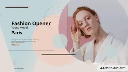 Fashion Opener Video Displays template preview