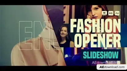 Fashion Opener - Slideshow Openers template preview