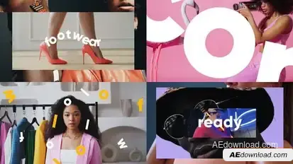 Fashion Opening Titles Openers template preview