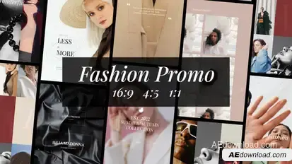 Fashion Photography Stories and Reels broadcast-packages template preview