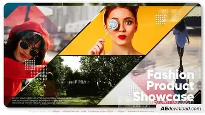 Fashion Product Showcase broadcast-packages template preview
