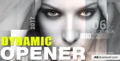 Fashion Opener Video Displays template preview