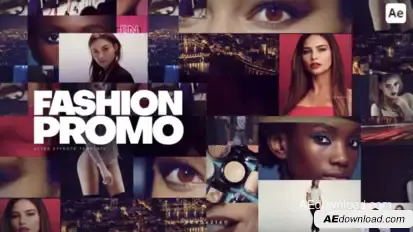 Fashion Promo broadcast-packages template preview