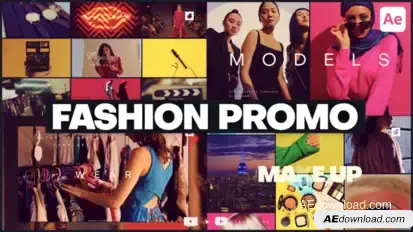 Fashion Promo broadcast-packages template preview