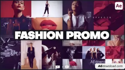 Fashion Promo broadcast-packages template preview