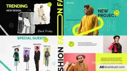 Fashion promo Openers template preview