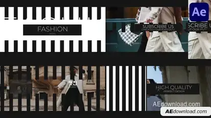 Fashion Promo for After Effects Openers template preview