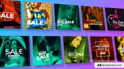 Fashion Promo Instagram Post Product Promo template preview