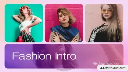 Fashion QR Intro | After Effects Openers template preview