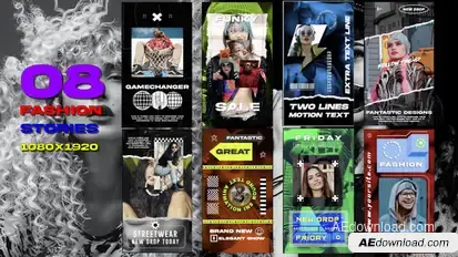 Fashion Reels Product Promo template preview